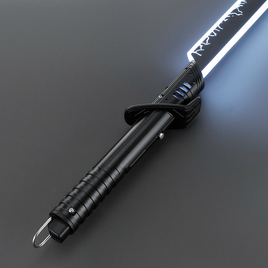 Nexussabers Dark Saber LightSaber CNC Machine Graflex Saber Katana 34 Soundfonts for Training Luminous Toy Aluminium Alloy Pixel