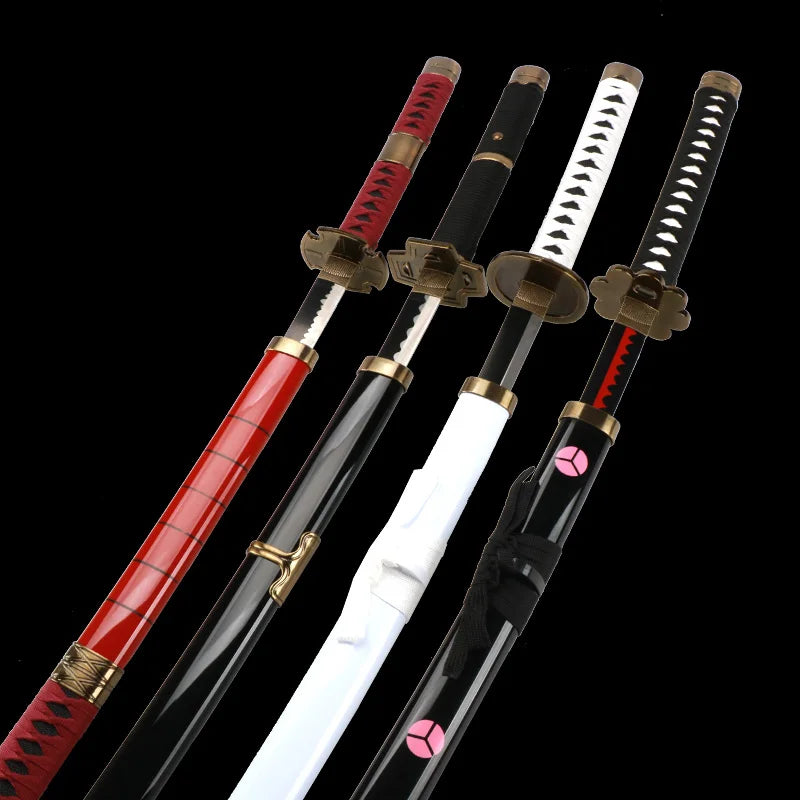 US Warehouse Stock Anime Swords  Katana Not Sharp Equipped with Sword Holder