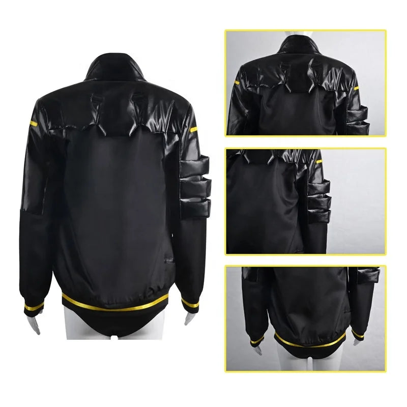 Wholesale Cyberpunk: Edgerunners Anime Cosplay Costume High School Uniform Outfit Rebecca Halloween Party Costume