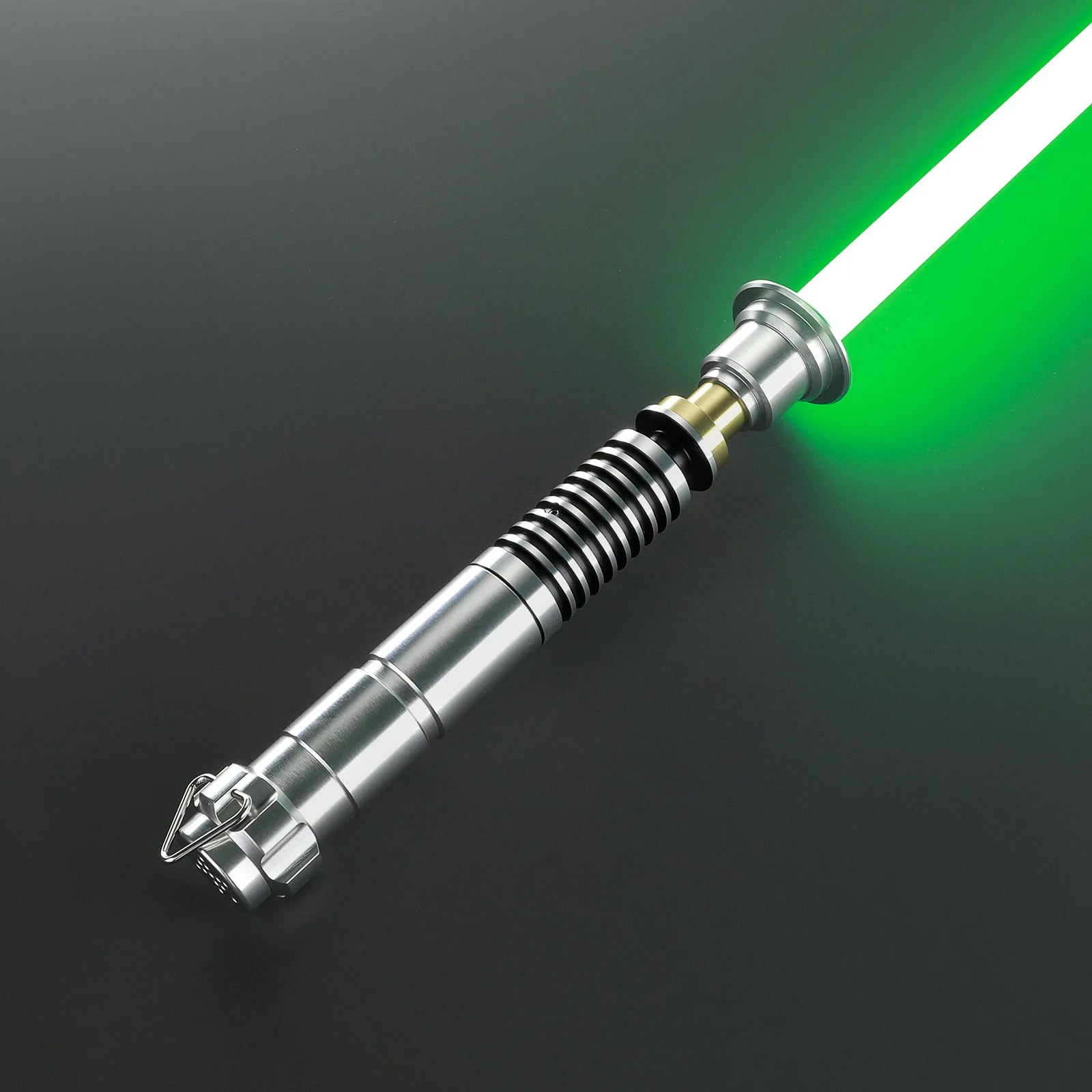 Luke Metal Hilt Luminous Lightsaber Super Bass Speaker Smooth Swing for App Support for for LED Light Sword