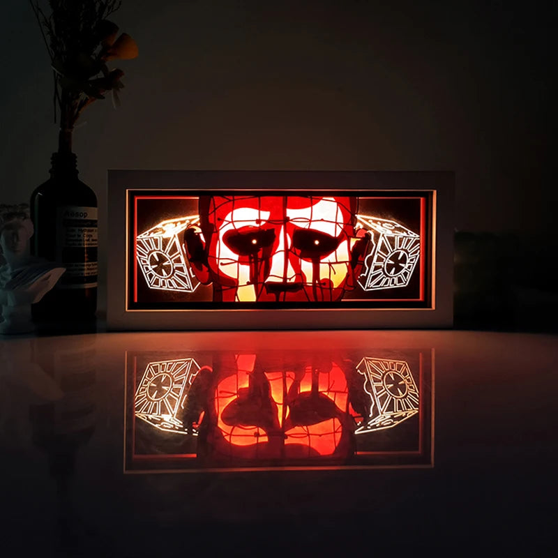 For Kid Hot Sale Customized Light up Manga Led Strips Painting Anime Box Decor Art Carving Lamp With Gift Box Esty Shopify