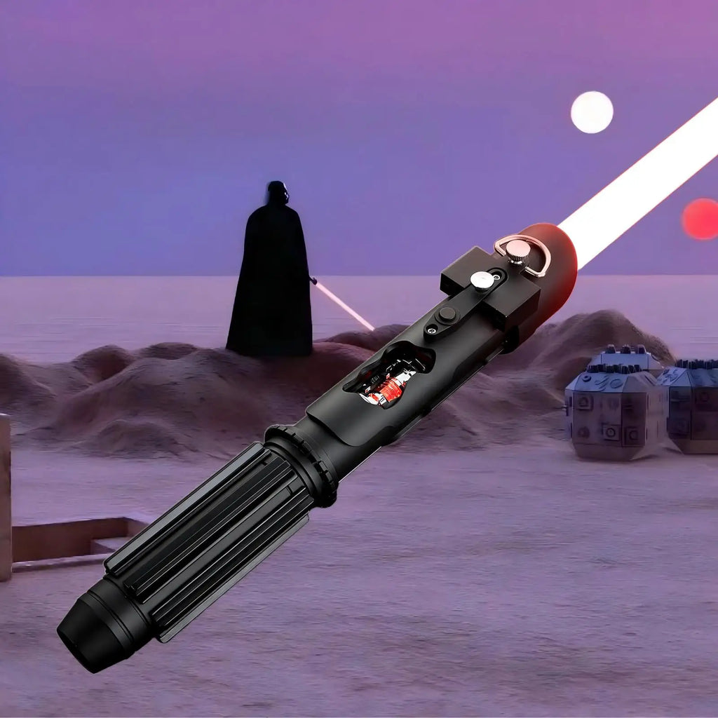 Smooth Swing Kyber Crystal Chamber Spinning Lightsaber Toy Neopixel Fire Blade High Brightness Sword Exclusive Design Edition