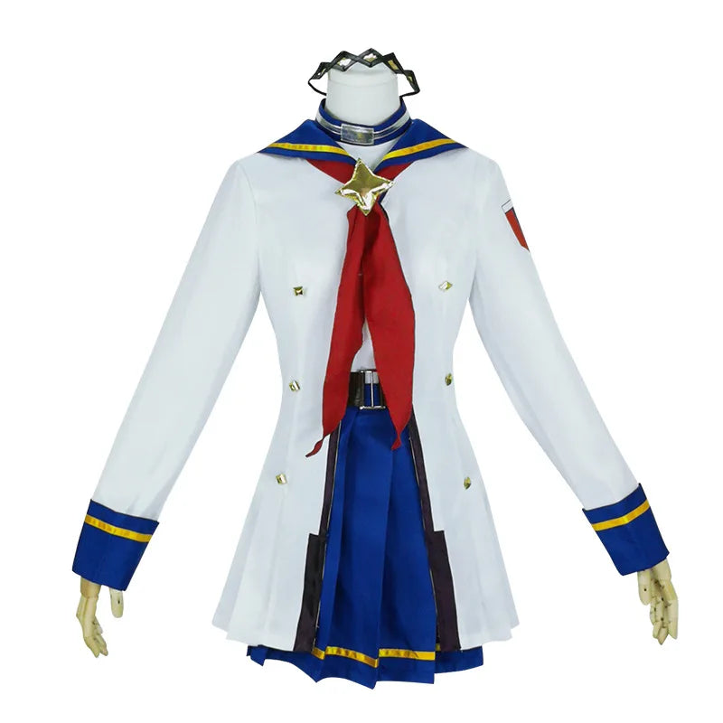 Wholesale Pretty Derby Costume High School Uniform Outfit Lolita Sailor Dress Special Week Anime Cosplay Costumes