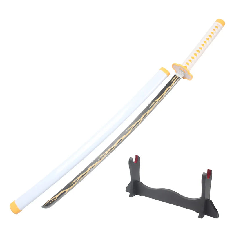 US Warehouse Stock Anime Swords  Katana Not Sharp Equipped with Sword Holder