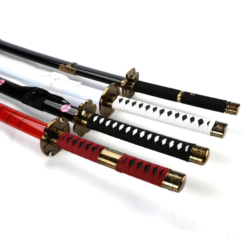 US Warehouse Stock Anime Swords  Katana Not Sharp Equipped with Sword Holder