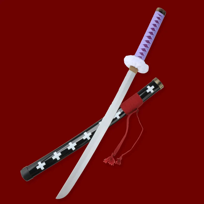 Roronoa Zoro 80Cm Doctor Red Katana Cosplay Prop with Scabbard  Perfect for Halloween Conventions  Anime Collectors