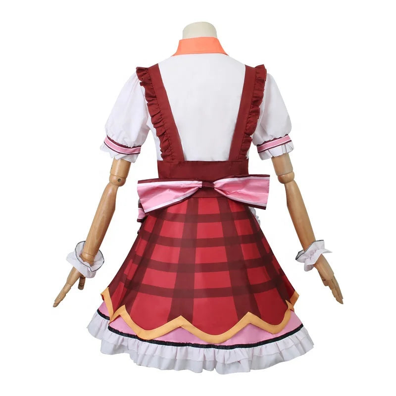Wholesale Hoshino Ai Chocolate Lolita Maid Dress Halloween Party Oshi No Ko Anime Cosplay Costume