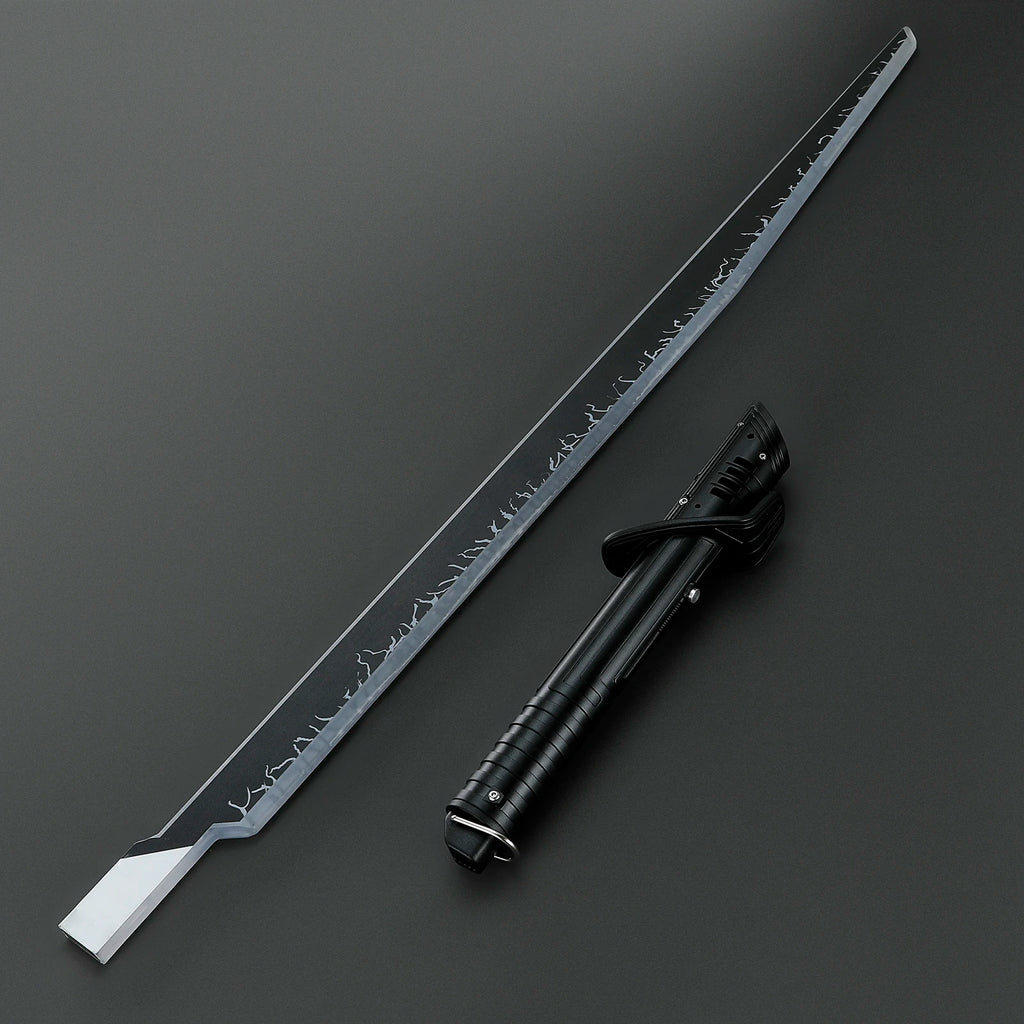 Nexussabers Dark Saber LightSaber CNC Machine Graflex Saber Katana 34 Soundfonts for Training Luminous Toy Aluminium Alloy Pixel