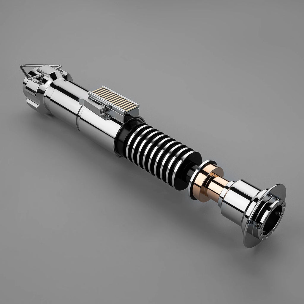 For Online Sellers High Quality LED Light-Up Toys Heavy Dual Saber for Cosplay Swords Inspired by Luke Rey Leia Skywalker