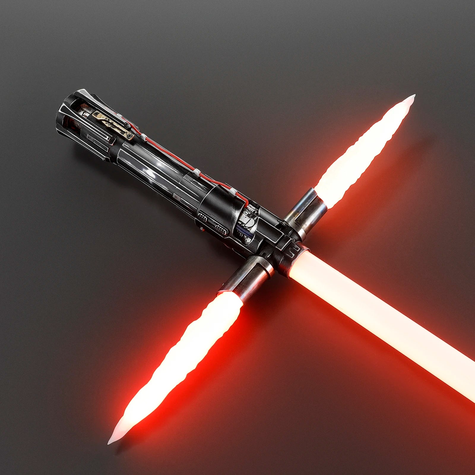 Shopify Ebay Drop Shipping Agent RGB Heavy Dueling Blade Neopixel Weathered Kylo Ren Color Change Lightsaber Wholesales Factory