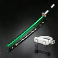 Luminous LED Demon Slayer 41in Nichirin Blade Role Playing Prop Zenitsu Agatsuma COS Toy Luminous Sword