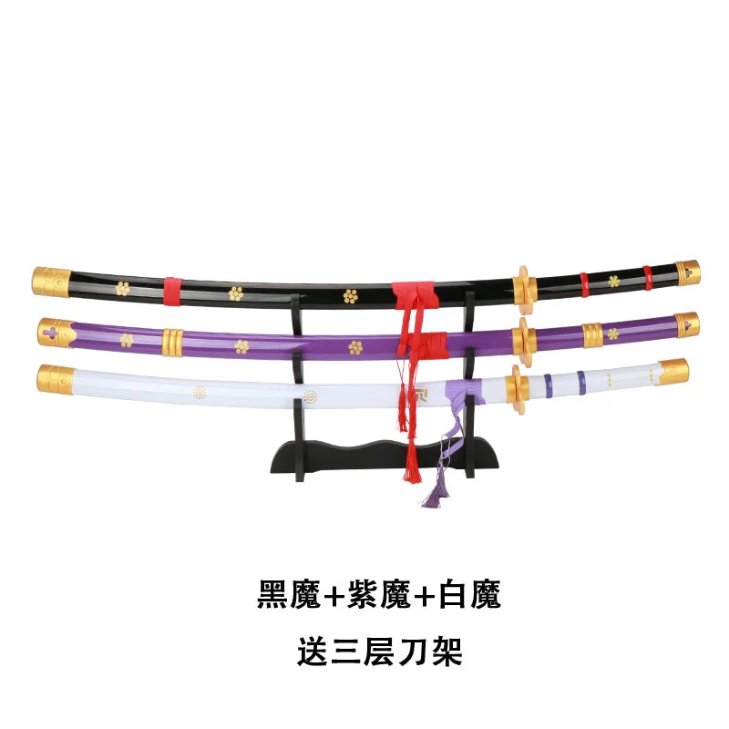 US Warehouse Stock Anime Swords  Katana Not Sharp Equipped with Sword Holder