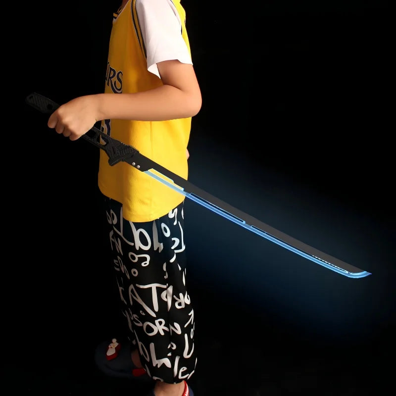Future LED Sword 31.5 Inch LED Sword Model 80cm Acrylic Crafts for Cosplay Costume Props Fit Party Promotional Toys