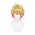 Wholesale 35cm Short Blonde Rose Mixed Hoshino Akuamarin Wig Oshi No Ko Synthetic Anime Cosplay Costume Wig