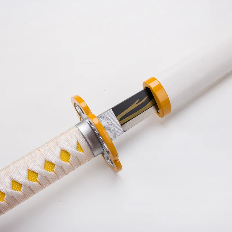 Demon Slayer Sword Real Metal, Anime Cosplay Katana with Original Texture