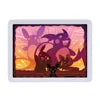 Rectangle Shadow Box 3D Night Light Poke Anime Scenes Character Gengar Charizard Layered Paper Anime Light Box Anime Gift Item