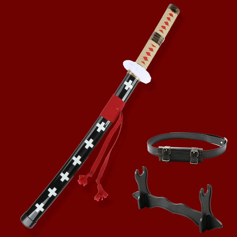 Roronoa Zoro 80Cm Doctor Red Katana Cosplay Prop with Scabbard  Perfect for Halloween Conventions  Anime Collectors