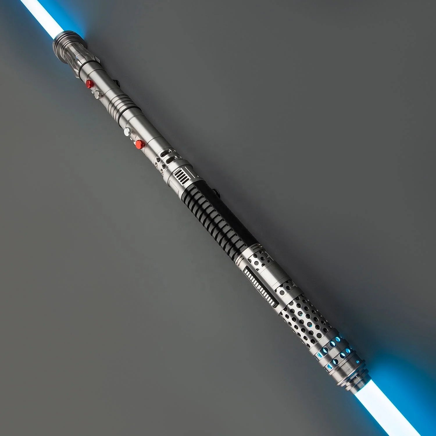 Nexussabers Darth Maul Lightsaber Metal Hilt Laser Sword Heavy Dueling FX Sound Blaster From Maul Shadow Lord