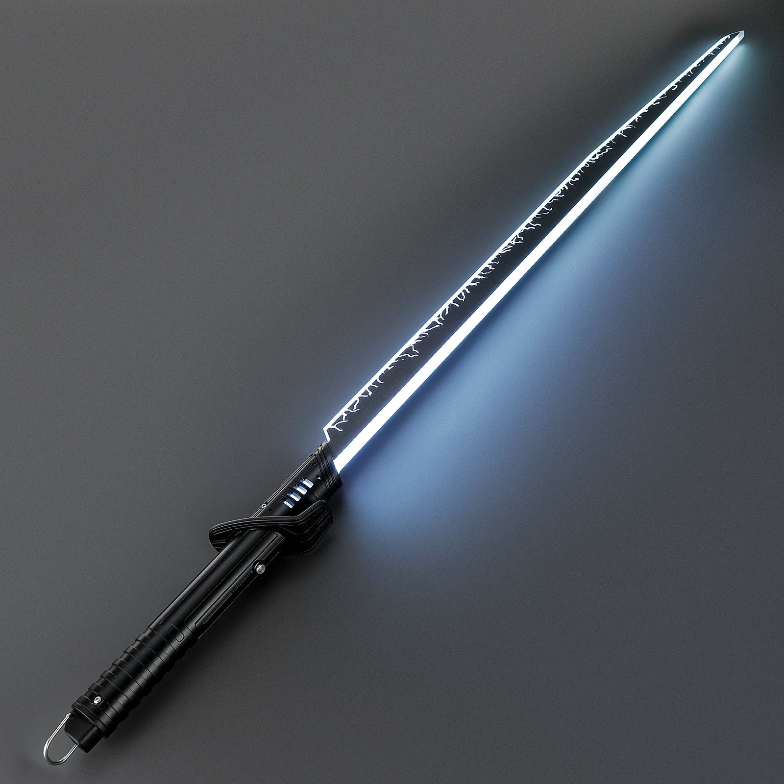 Nexussabers Dark Saber LightSaber CNC Machine Graflex Saber Katana 34 Soundfonts for Training Luminous Toy Aluminium Alloy Pixel