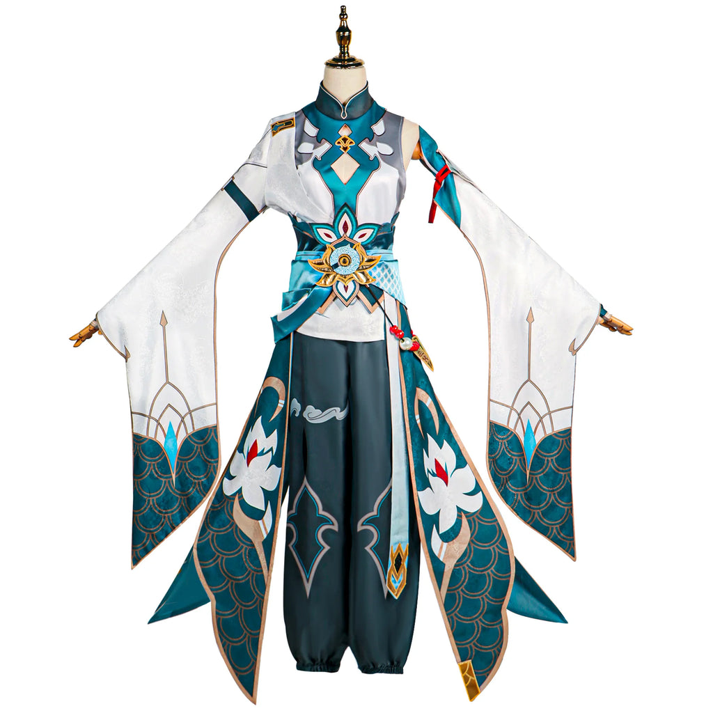 Anime Cosplay Costume Star Rail Cosplay Costume Full Set Outfit Uniform Cosplay Wig
