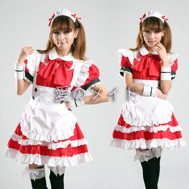 Japanese Cute Girl Maid Costume Anime COSPLAY Women's Dress