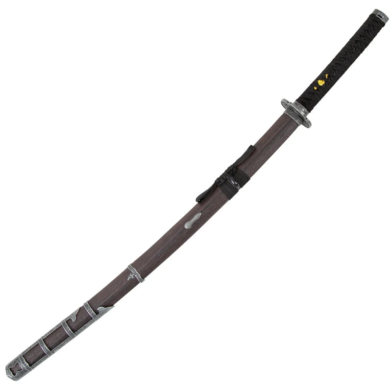 Sekiro Wolf Cosplay Prop Sword, Authentic Kusabimaru Samurai Katana, Non-Sharpened Collectible