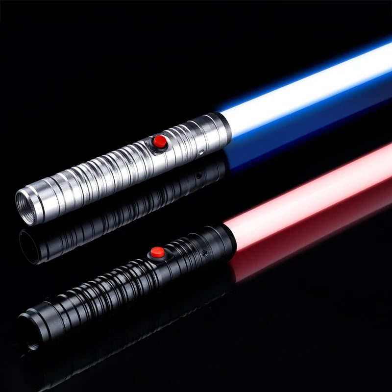 Factory Wholesale Lightsaber Into Children's Toy Blue Red Lightsaber Metal Lightsaber Two in One Laser Sword