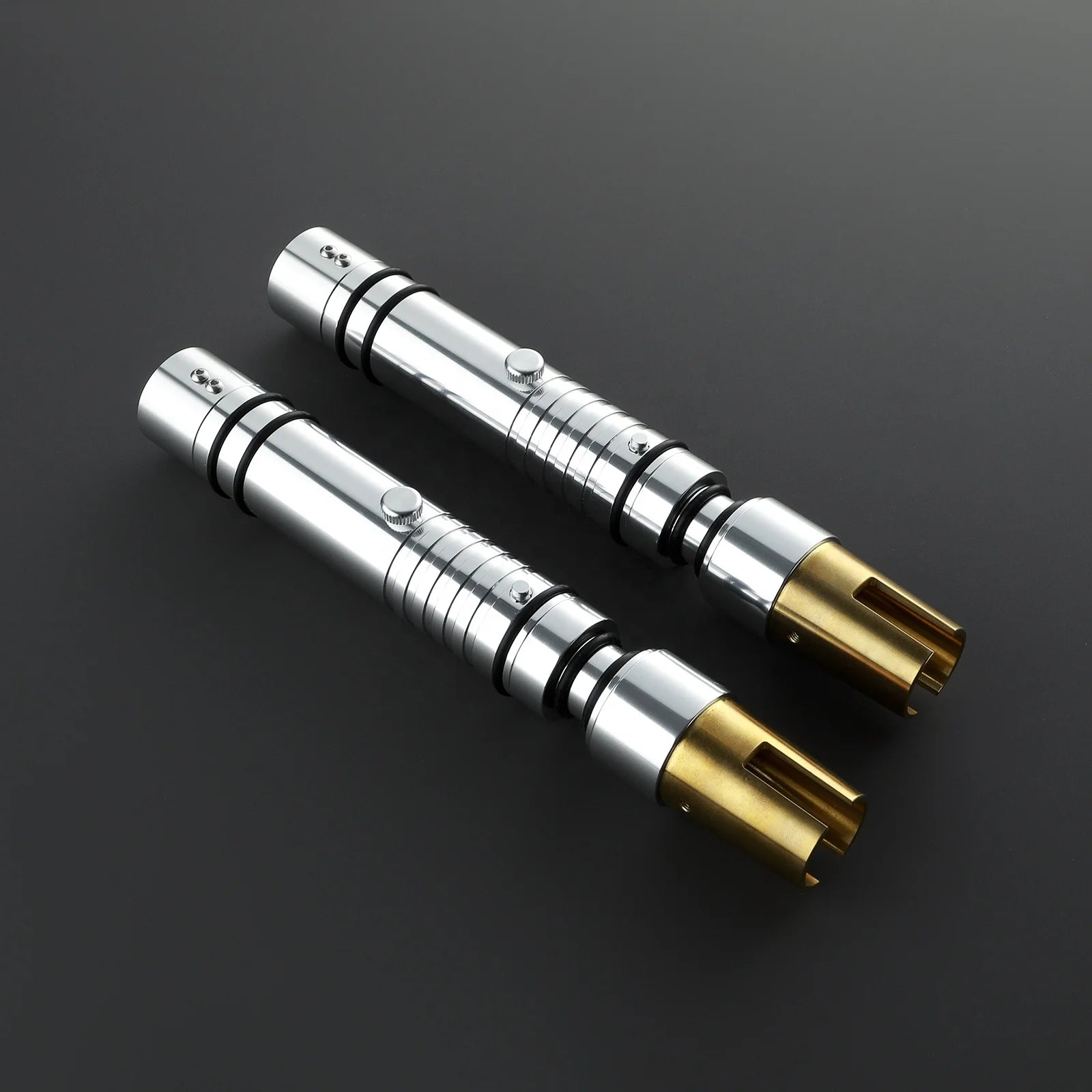 Nexussabers Bastila Shan Dual-Bladed Lightsaber Smooth Swing High Light Pogo Core RGB Laser Sword With Lock up Blaster Sound