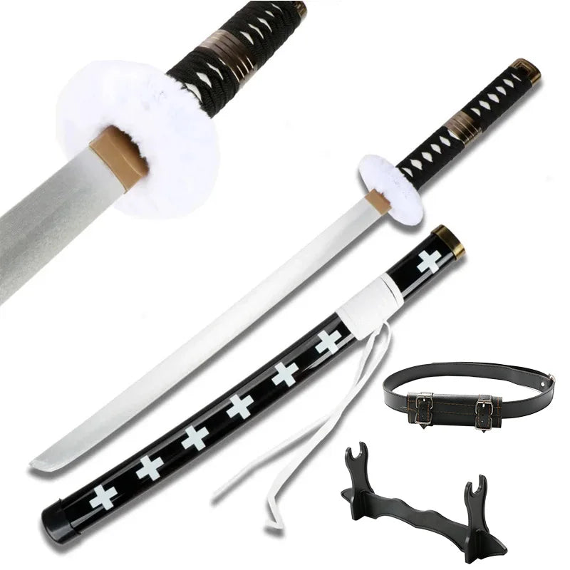 Roronoa Zoro 31.5" /80cm Katana Japanese Anime Character Weapon ToyTrafalgar D. Law Sword for Cosplay