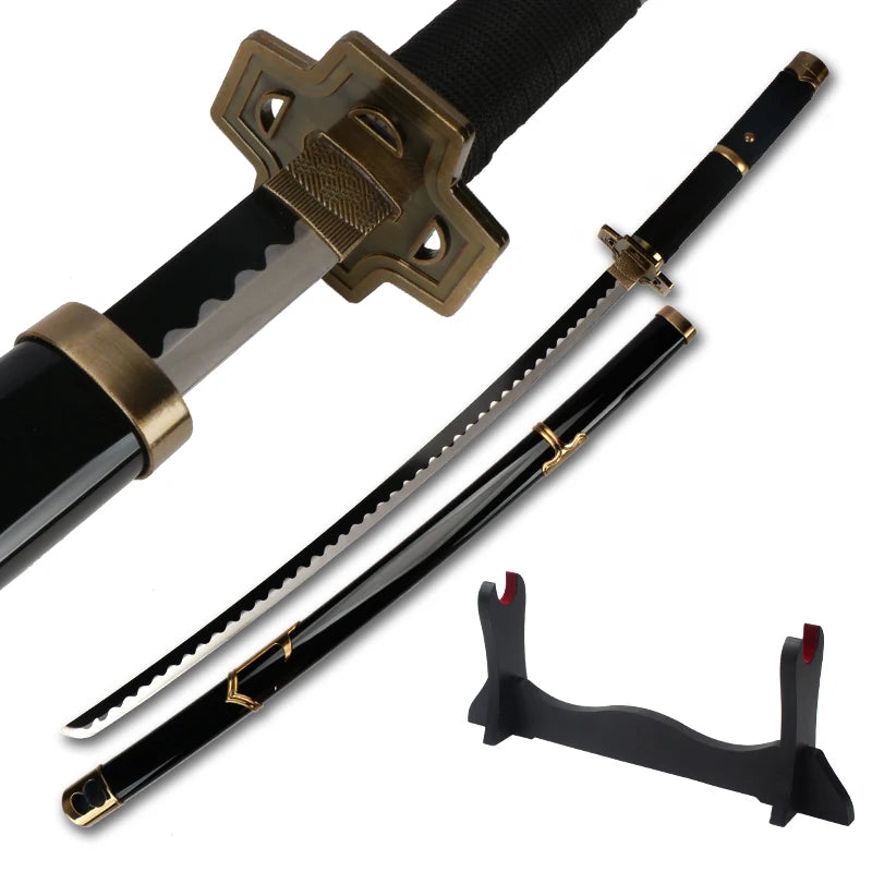US Warehouse Stock Anime Swords  Katana Not Sharp Equipped with Sword Holder