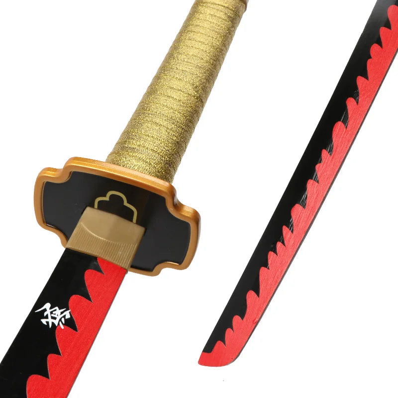 Demon Slayer Katana Swords Kimetsu No Yaiba Yaiba Swords Tsugikuni Yoriichi Japanese Anime Katana Props Home Decoration