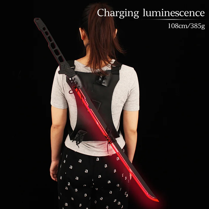 Future LED Sword 42.52Inches LED Sword Model 108cm Acrylic Crafts for Cosplay Costume Props Fit Party Promotional Toys
