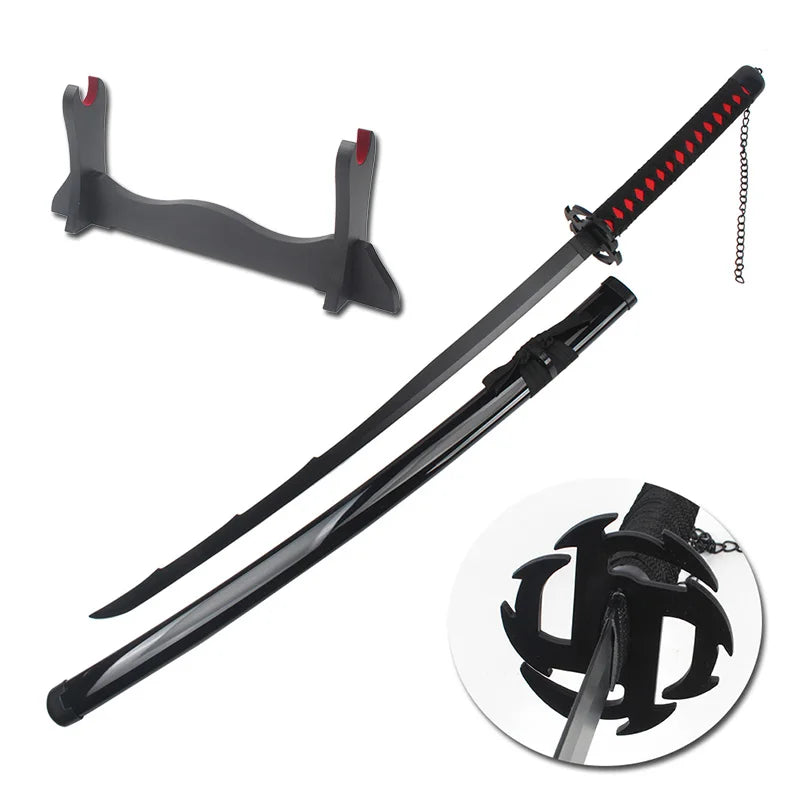 US Warehouse Stock Anime Swords  Katana Not Sharp Equipped with Sword Holder