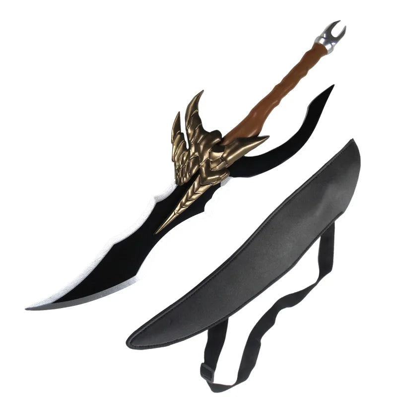 Anime Cosplays Sword Solo Leveling Wooden Sword with Sheath Knight Killer