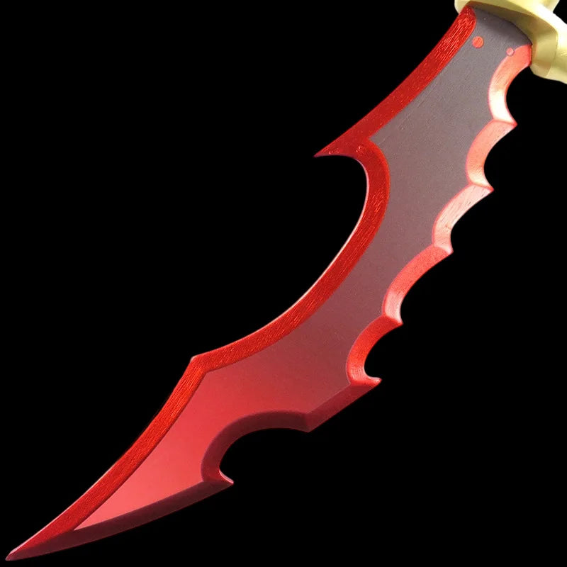 Anime Cosplays Sword Solo Leveling Wooden Sword with Sheath Knight Killer
