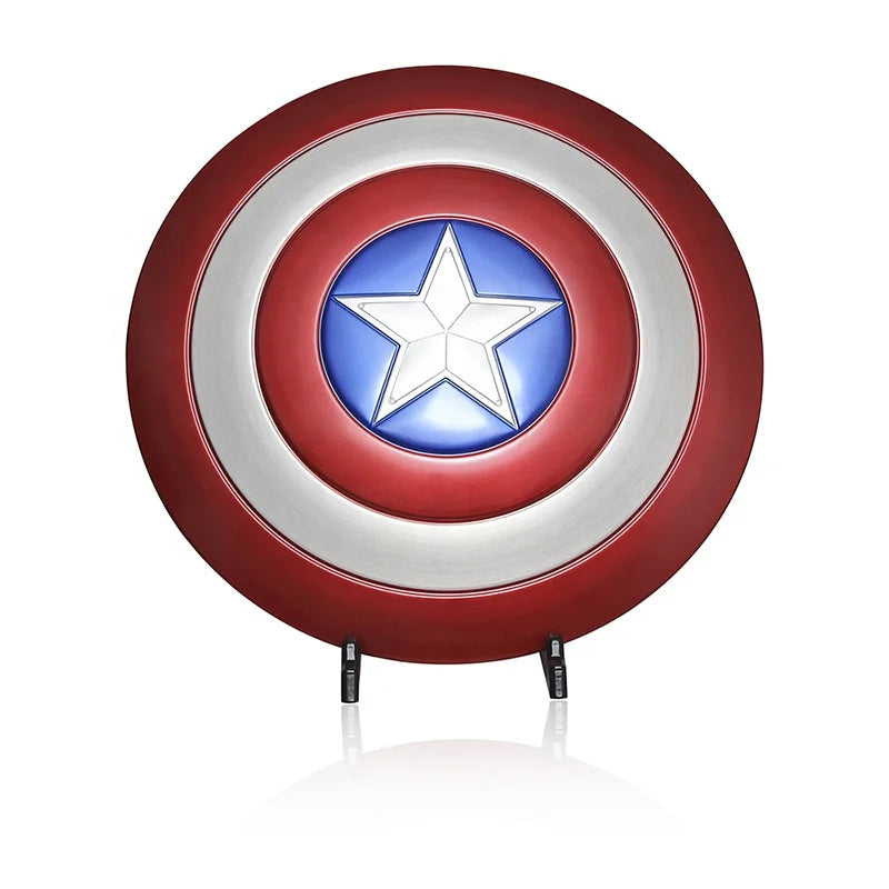 Drop Shipping 1:1 Full Size Aluminum Marvel Avengers Hero Steve Rogers Captains America Shield Metal