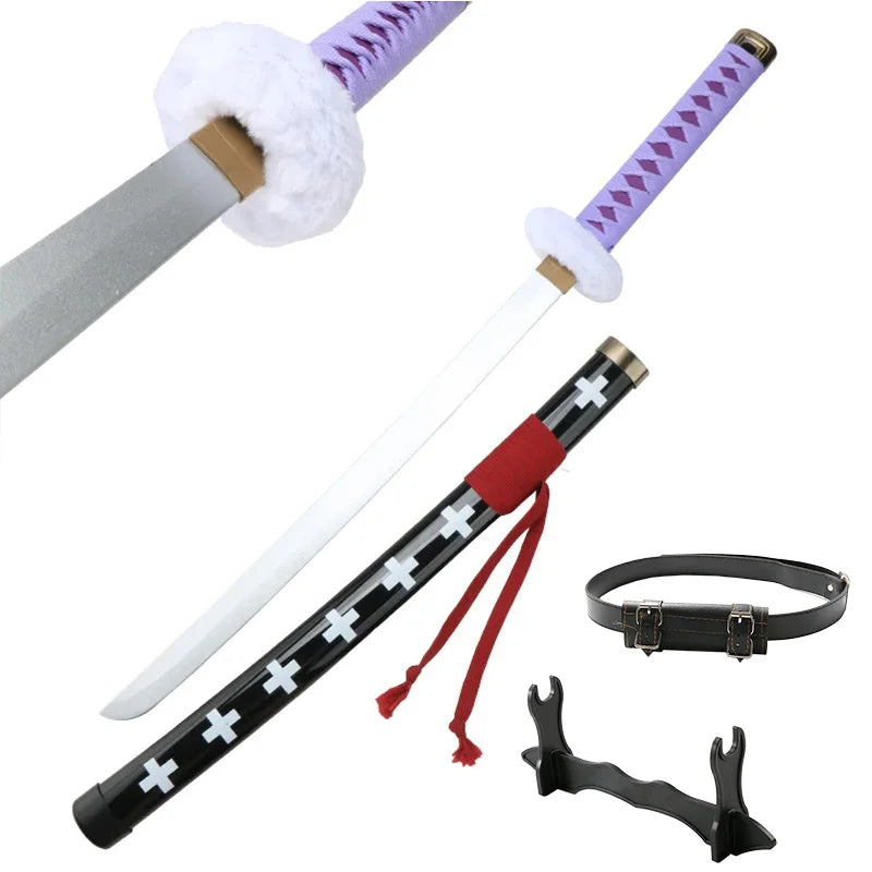 Roronoa Zoro 31.5" /80cm Katana Japanese Anime Character Weapon ToyTrafalgar D. Law Sword for Cosplay