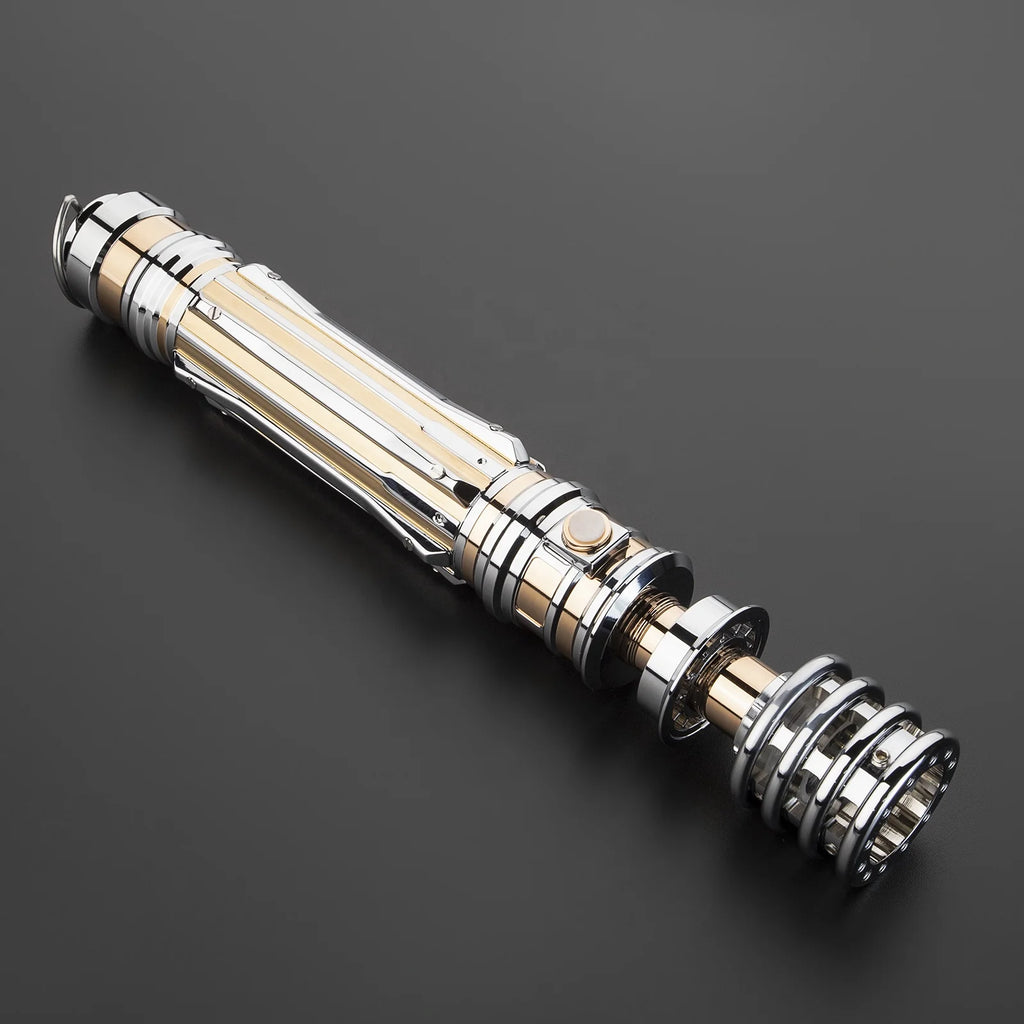 Star Lightsaber Wars Realistic Rendering Leia Princess Skywalker Jedi Master Neopixel Cinematic-quality Sound Light-up Sword