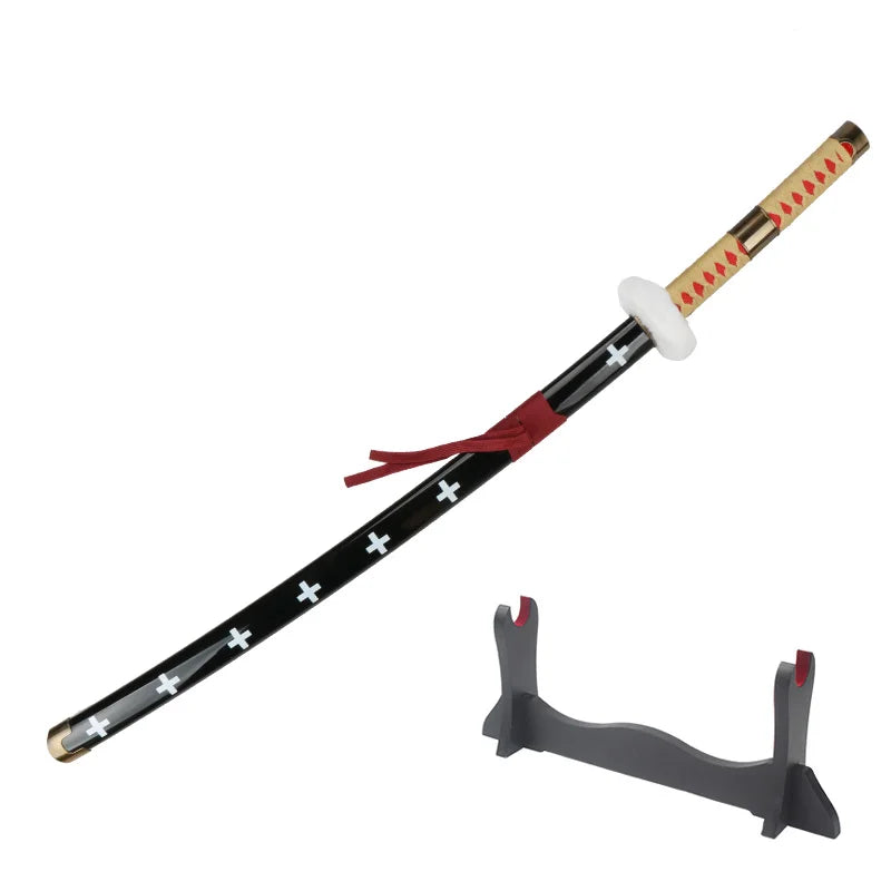 US Warehouse Stock Anime Swords  Katana Not Sharp Equipped with Sword Holder