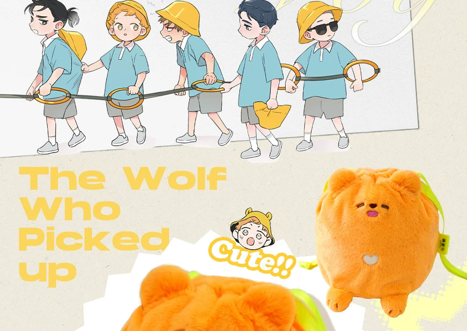 The Wolf Who Picked Up Original Manga Book Vol.4 By Mao Wolf King And Little Potato Funny Romance Danmei Comic Books