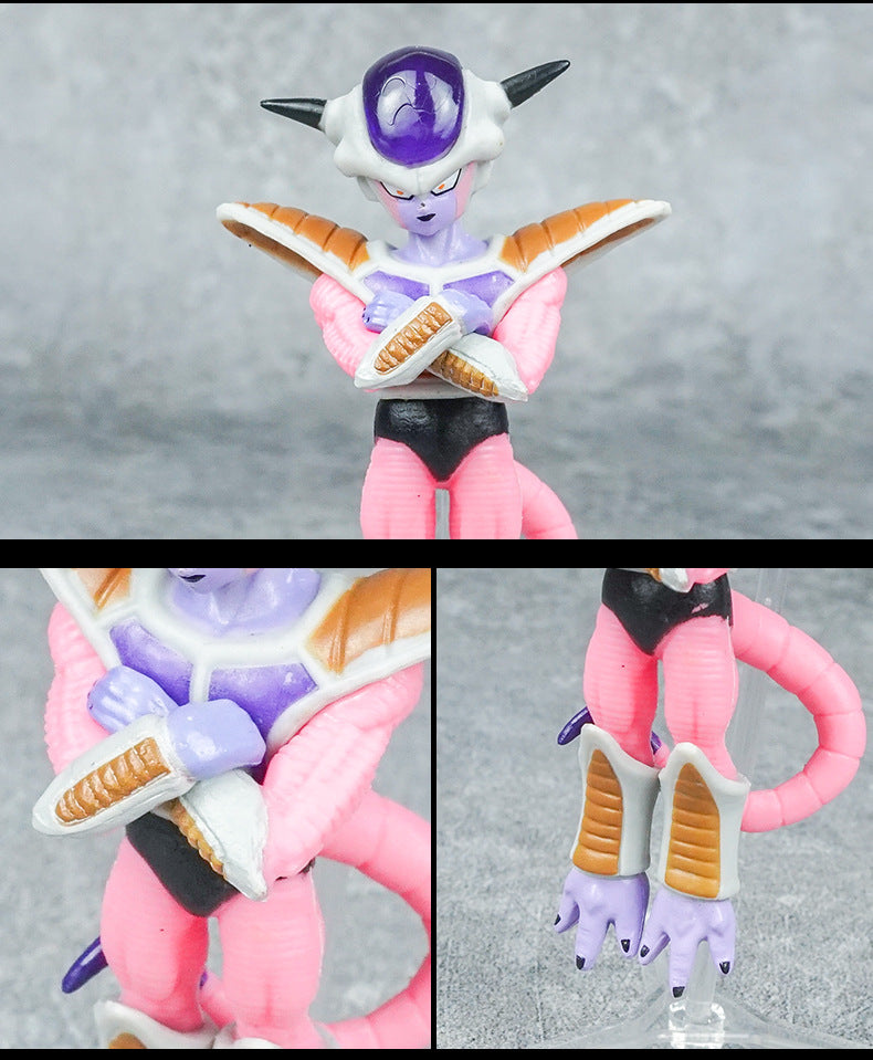 8pcs/Set Dragon Ball Z Frieza Figure Freezer Third Form Figurine PVC Action Figures Collection Model Toys Gifts