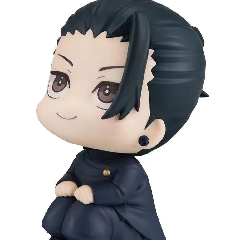 10cm Jujutsu Kaisen Mini Figures Satoru Gojo Figure Action Geto Suguru Figurine Q Version Anime Model PVC Collection Toys Statue
