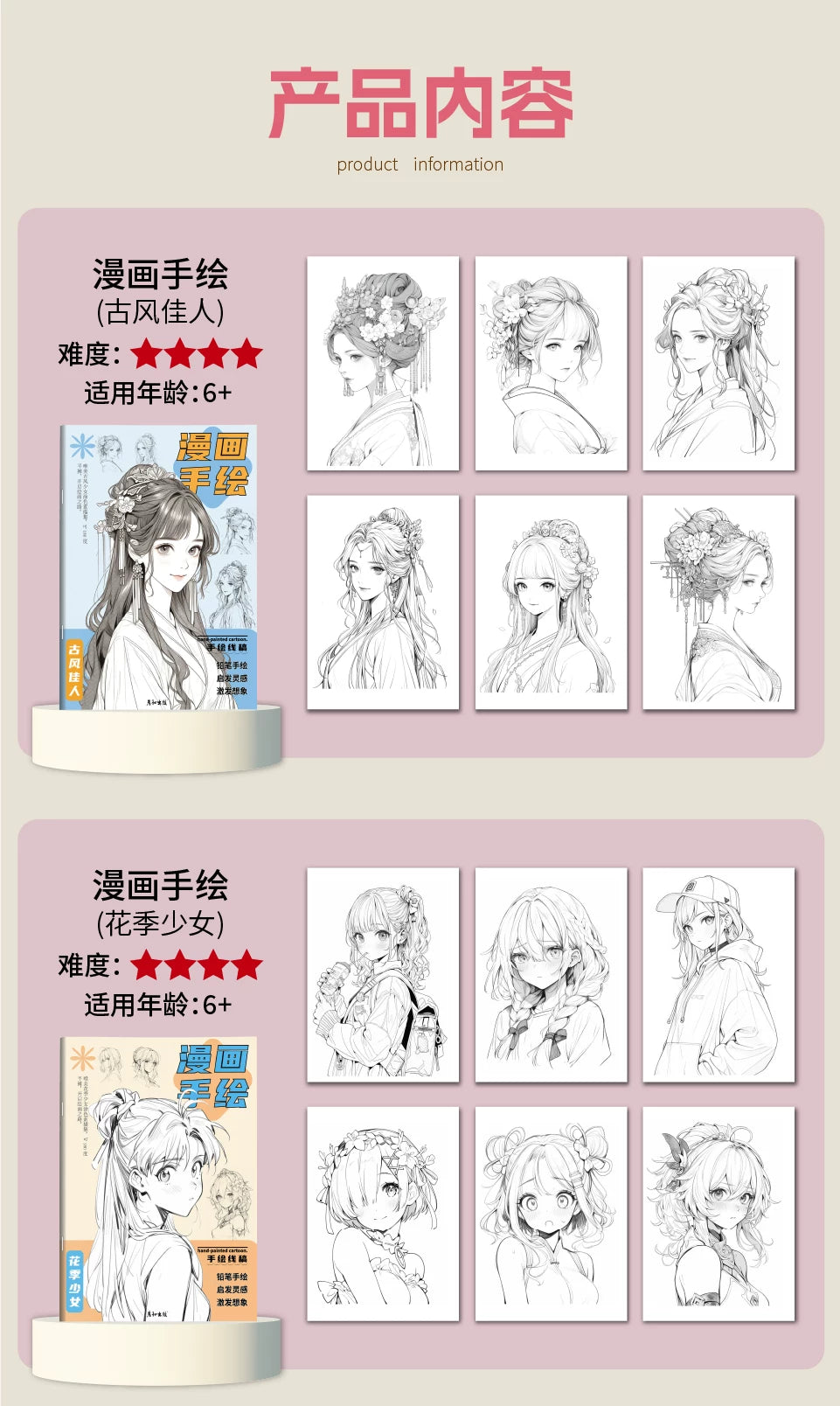 Anime Drawing Practice Book: Manga Sketch Tutorial with Pen Control Exercises for Children Step-by-Step Line Art Guide Book