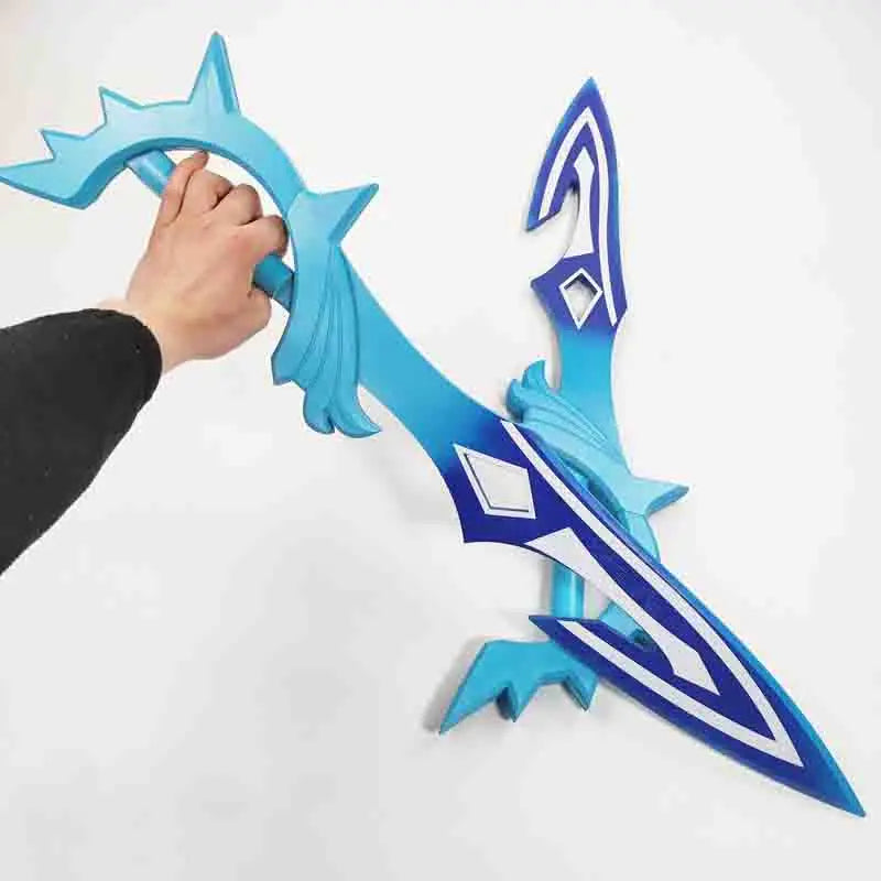 Genshin Impact Scaramouche Wanderer Cosplay Weapon Tulaytullah’s Remembrance 5-Star Catalyst The Bell Prop PLA Anemo Accessory