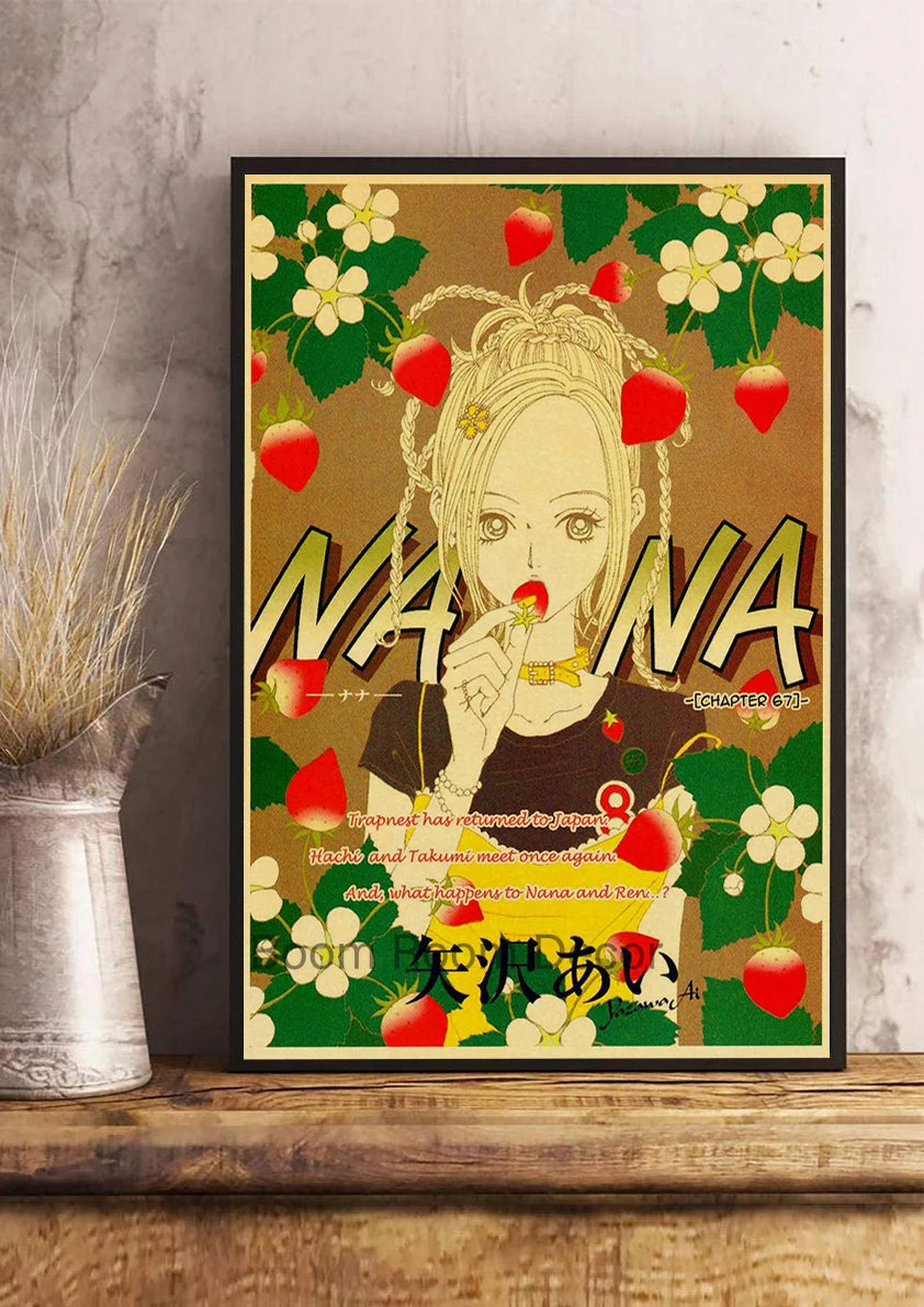 NANA Retro Kraft Poster