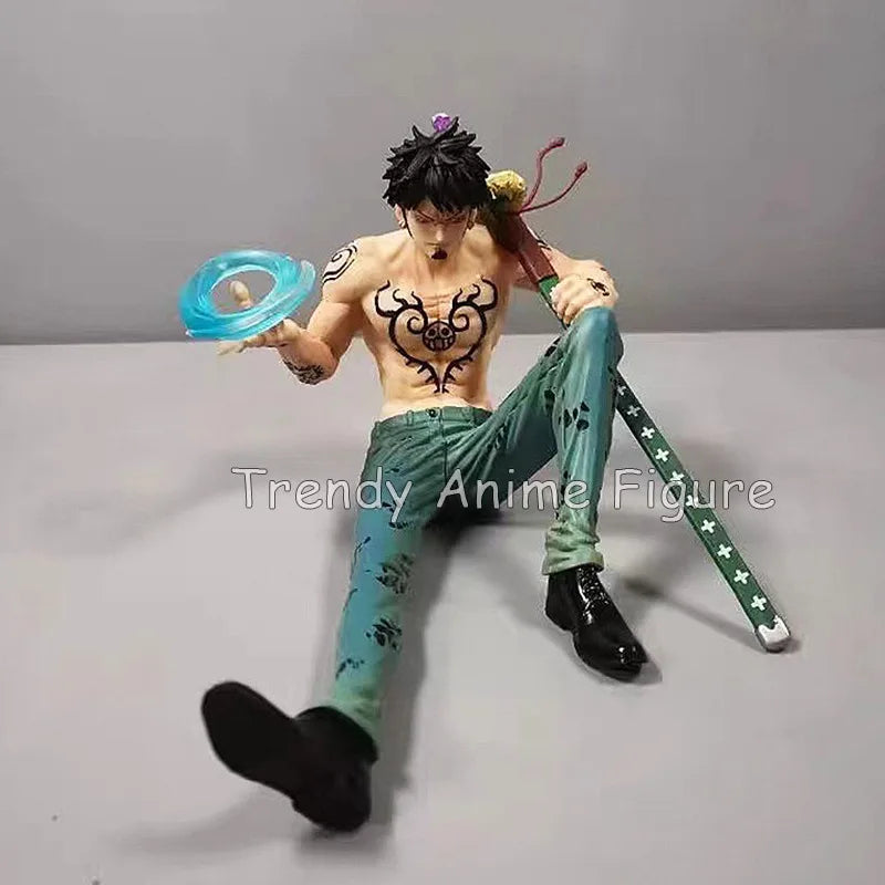 One Piece Figure Gk BT Bepo Law Action Figures PVC Statue 18cm Oka Shichibukai Trafalgar D. Water Law Figurine Anime Model Toys