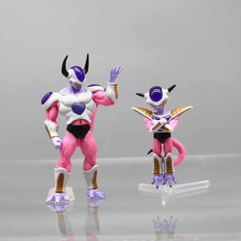 8pcs/Set Dragon Ball Z Frieza Figure Freezer Third Form Figurine PVC Action Figures Collection Model Toys Gifts