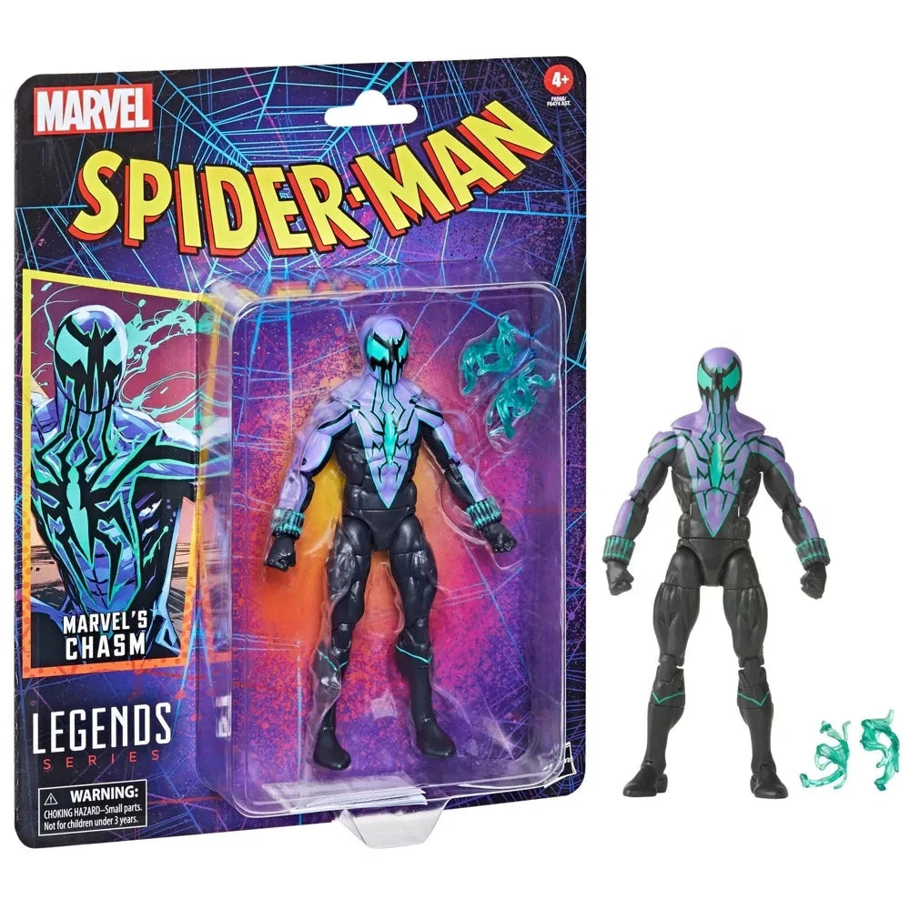 KO ML Legends Classic Spider Web Spiderman Action Figures Toy 6 Inch Spider Man Movable Statues Model Doll Collectible Gifts