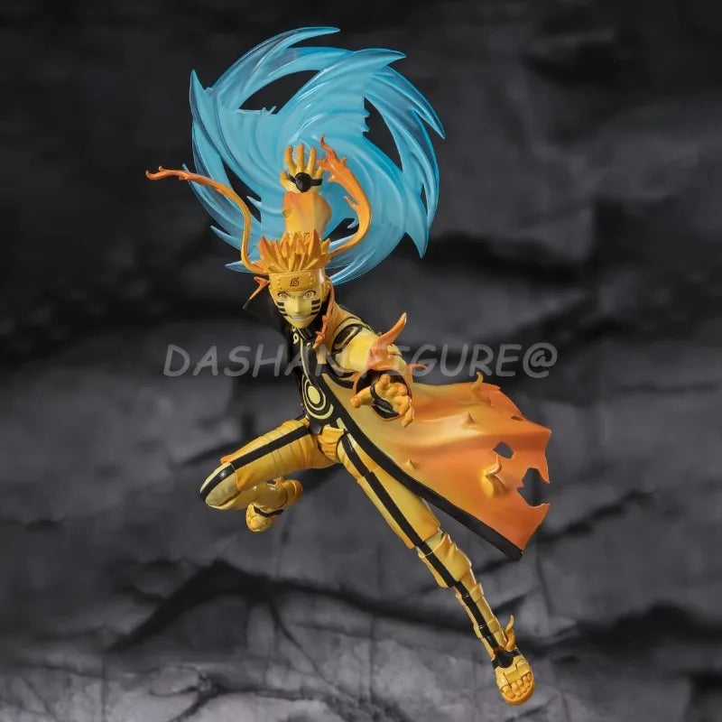 NARUTO Shippuden Action Figure SHF Uzumaki Naruto Kurama Figures 16cm Anime Rasengan Movable Model Toys Desktop Ornaments Doll