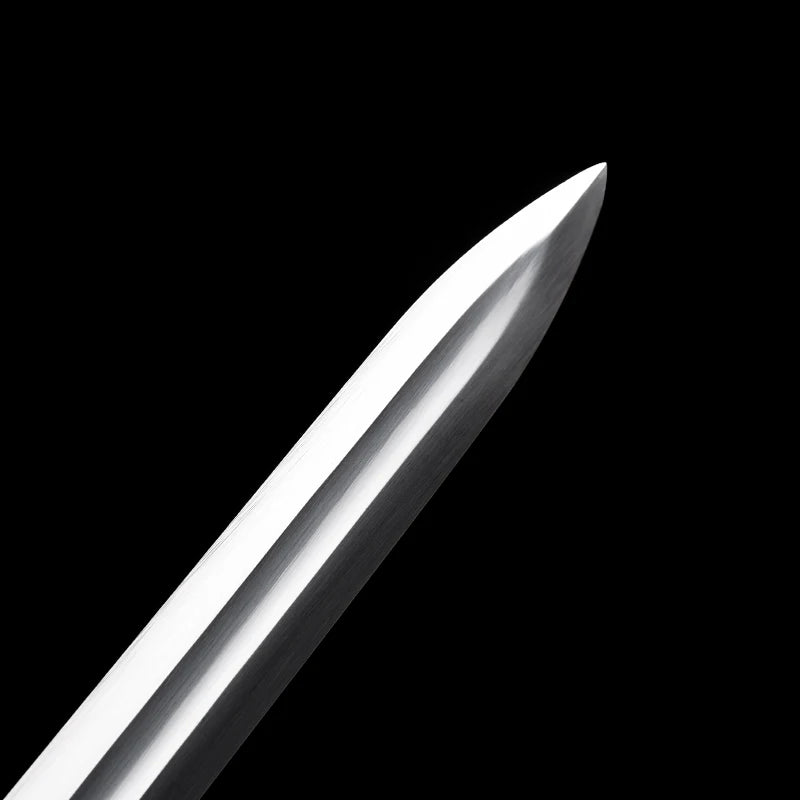 Chinese Tang Sword 1060 High Carbon Steel Blade Real Full Tang Sharp Ready Battle Warrior Jian Swords Training Katanas